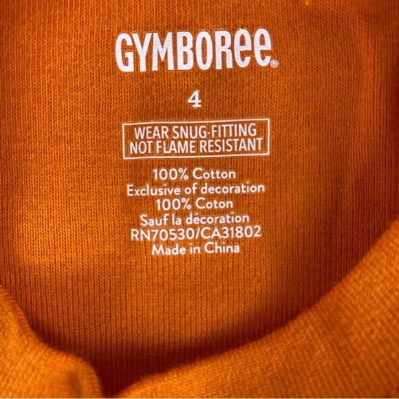 Gymboree Gobble Wobble Turkey Pyjamas - Size 4 - Picture 4 of 6